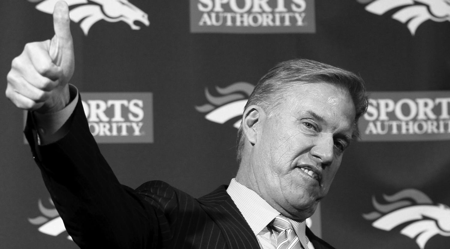 Elway Triumphantly Limps Out of Retirement – The Haystack