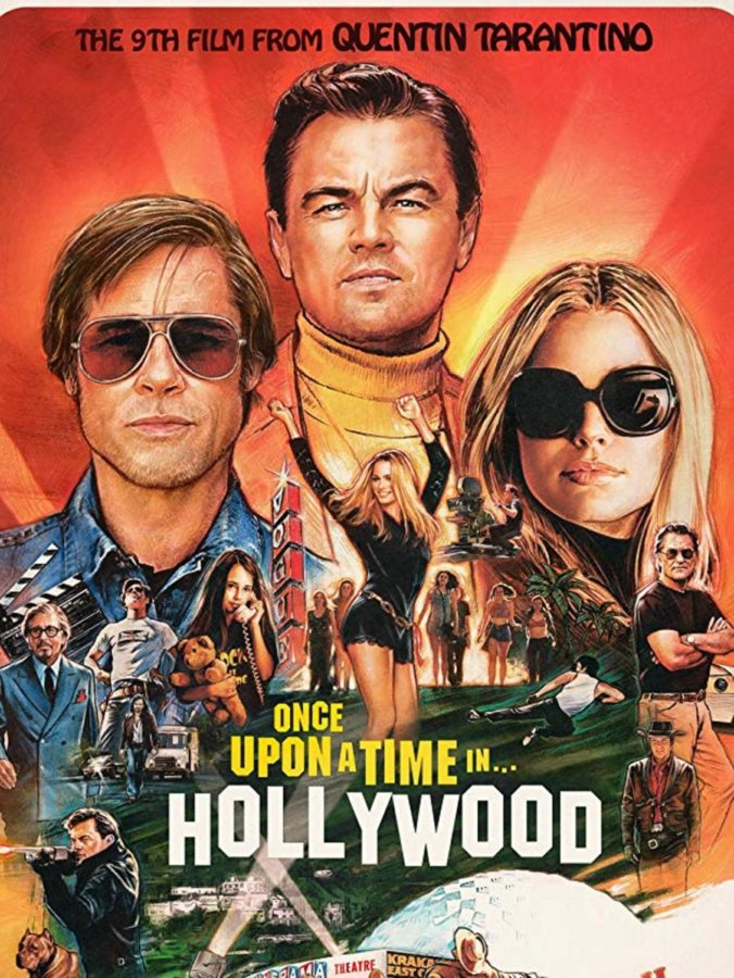 Movie poster for Once Upon a Time in Hollywood.