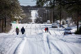 Climate Change and Texas: a Dangerous Winter Storm