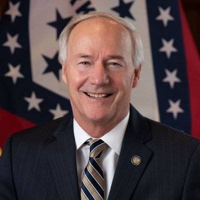 Asa Hutchinson, governor of Arkansas, pictured here