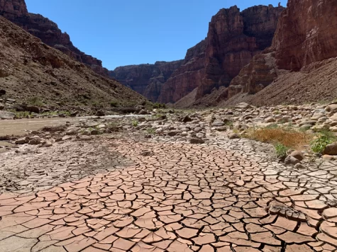 The Colorado River is drying up due to climate change.