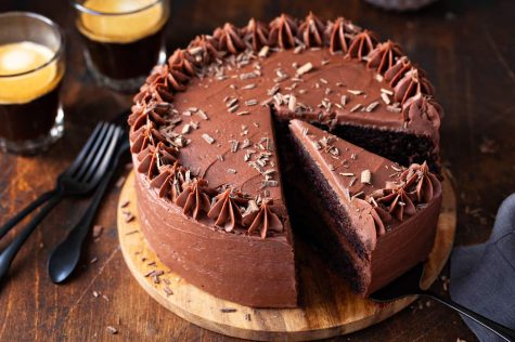 The Making of Chocolate Cake